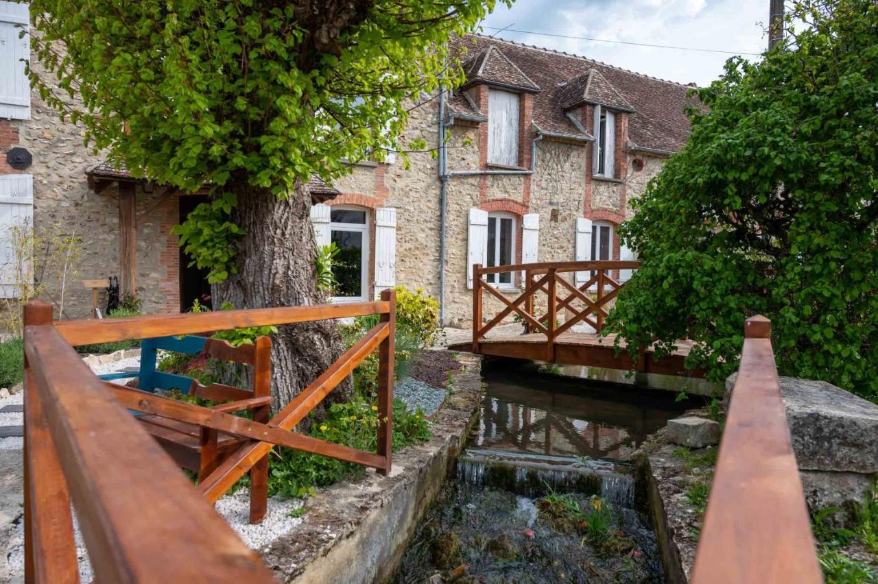 Le Moulin De Cutesson O Dela Du M Bed & Breakfast Villenauxe Exterior foto